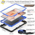 SEYMAC stock Case for Samsung Galaxy Tab S10 Ultra / S9 Ultra Tablet Case 14.6'' - Image 6
