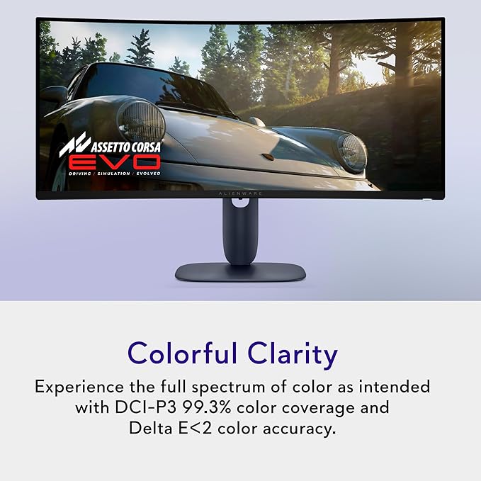 Alienware 34 240Hz QD-OLED Curved Gaming Monitor - Image 6