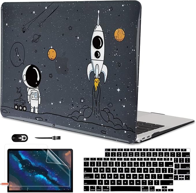 for MacBook Air 13 inch Case 2020 2019 2018 Release M1 A2337 A2179 A1932 by LCMOCICO