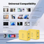 iPhone 16 15 Pro Max Charger Fast Charging, 45W Dual Port USB C Fast Charger - Image 7