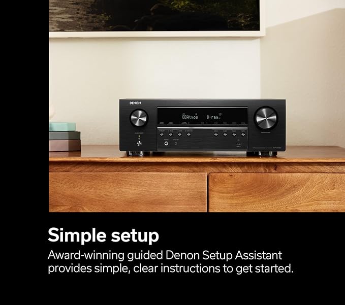 Denon AVR-S770H 7.2 Ch Home Theater Receiver - Image 5