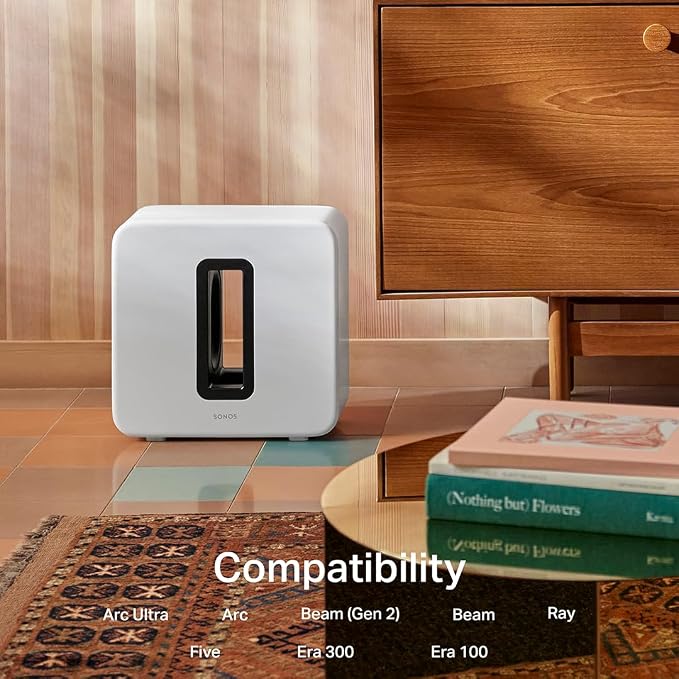 Sonos Sub 4 - Wireless Subwoofer - White - Image 7