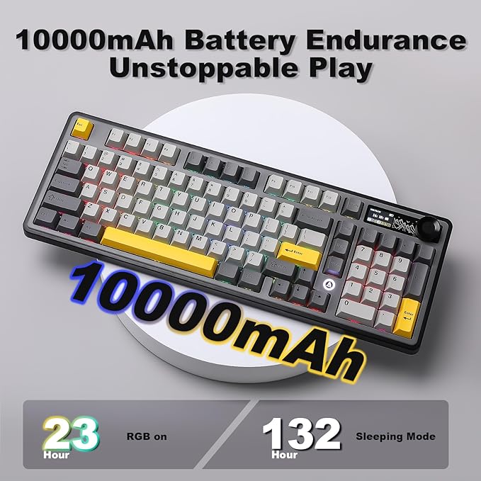 AJAZZ AK980 Wireless Keyboard - Image 8