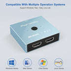 8K HDMI Switch 2 in 1 Out, 8K HDMI Splitter 4K 120Hz 1 in 2 Out - Image 6