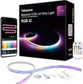 16.4ft Bluetooth RGB+IC COB Led Strip Light by Tatazone