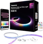 16.4ft Bluetooth RGB+IC COB Led Strip Light by Tatazone