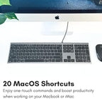 Macally Wired Keyboard for Mac - Image 6