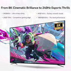 8K KVM Switch 2 Monitors 2 Computers Displayport, DP+DP 4K@144Hz USB3.0 Dual - Image 6