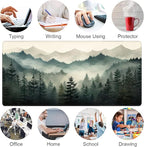 Misty Forest Large Mouse Pad, Gaming Keyboard Desk Pad, Extended Mouse Mat - Image 7