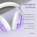 Uliptz Wireless Bluetooth Headphones, 65H Playtime, 6EQ Sound Modes, HiFi - Image 6