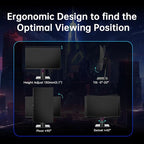 KTC 27" 4K UHD 144Hz Gaming Monitor - Image 5