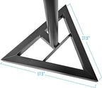 AxcessAbles Studio Monitor Speaker Stands Pair. 80lb Capacity per Stand. - Image 5