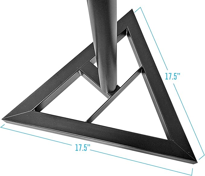 AxcessAbles Studio Monitor Speaker Stands Pair. 80lb Capacity per Stand. - Image 5
