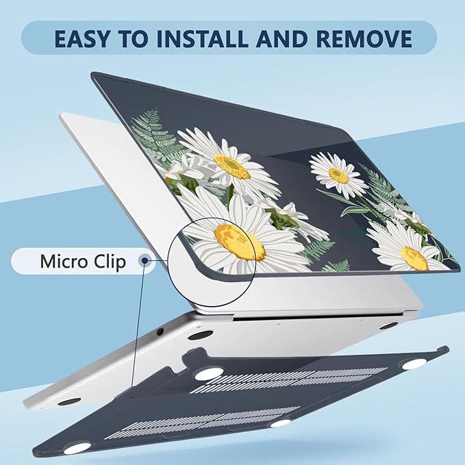 Compatible with MacBook Air 15 inch Case, M4 A3241/M3 A3114/M2 A2941, Hard Shell - Image 3