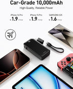 iWALK Portable Charger, Ultra Small 10, 000mAh 30W PD Power Bank, USB C in&Out - Image 4