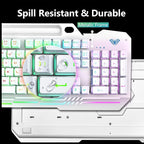 AULA Gaming Keyboard, T102 104 Keys Keyboard and Mouse Combo, USB Wired - Image 5