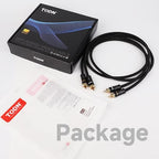 TODN Audiophile RCA Cables 3ft HiFi RCA Audio Cable Male to Male - Image 8