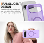 Magnetic for Google Pixel 9/Pixel 9 Pro Case, Shockproof Slim Translucent Matte - Image 4