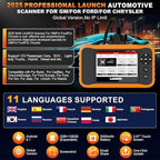 LAUNCH X431 Creader Elite 2.0 FGC OBD2 Scanner, ECU Coding, Bi-Directional Scan - Image 9