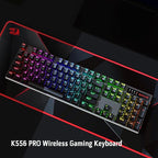 Redragon K556 PRO Upgraded Wireless RGB Gaming Keyboard, BT/2.4Ghz Tri-Mode - Image 8