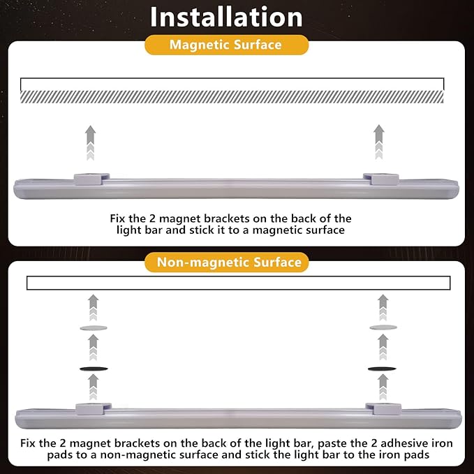 12 Inch LED Light Bar USB Powered 3 Colors White, Warm White, - Image 4
