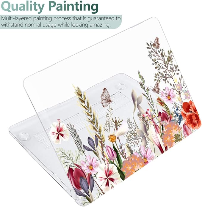 Batianda Case for MacBook Air 13 Inch M1 2020 2019 2018 Release Model A2337 - Image 3