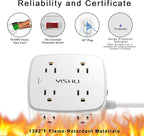 5Ft Surge Protector Power Strip - Image 6