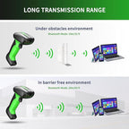 NETUM 2D QR Industrial Bluetooth Barcode Scanner - Image 6