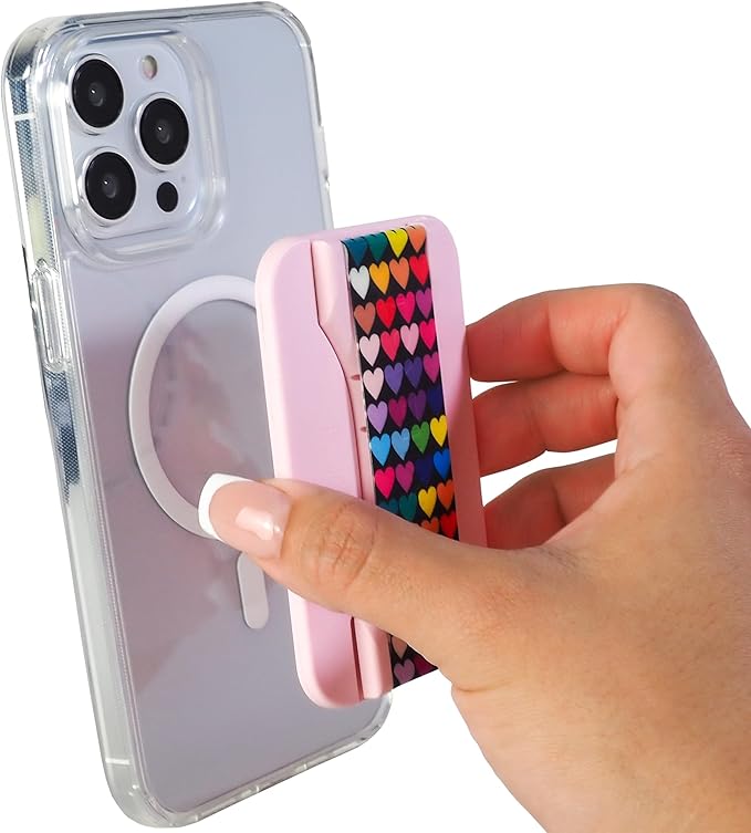 LoveHandle PRO MagSafe Compatible Magnetic Phone Grip w/Kickstand - Image 8