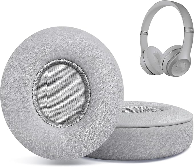 Replacement Ear Pads for Beats Solo 2 & Solo 3 Wireless On-Ear Headphones by HAOMUK
