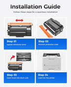 TN920XXL Black Toner Cartridge 2-Pack High Yield Compatible - Image 4