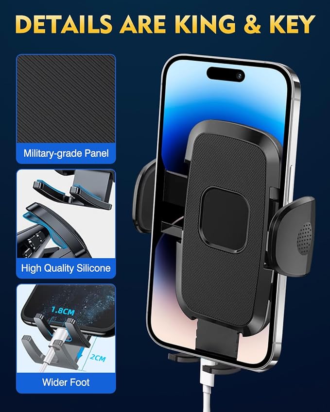 Phone Holders for Your Car, 2025 New Car Phone Holder Cell Smartphone Mount - Image 6