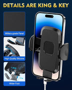 Phone Holders for Your Car, 2025 New Car Phone Holder Cell Smartphone Mount - Image 6