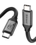 Silkland USB 4 Cable for Thunderbolt 4 Cable 3.3FT, 40Gbps Data Sync, 8K/5K USB by Silkland