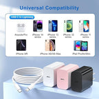 for iPhone 14 13 12 11 Fast Charger, 3 Pack 20W USB C Charger Block - Image 6