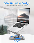 Adjustable Laptop Stand for Desk - Image 2
