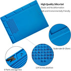 Kaisi S-130 Insulation Silicone Soldering Mat Repair Mat, Heat Resistant - Image 3