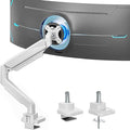 ARES WING Ultrawide Single Monitor Arm, Heavy Duty Monitor Mount by ARESWING