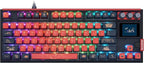 MOLGRIA SKYLOONG GK87 JIUWEI Pudding Keycaps RGB Backlit Gaming Keyboard by MOLGRIA