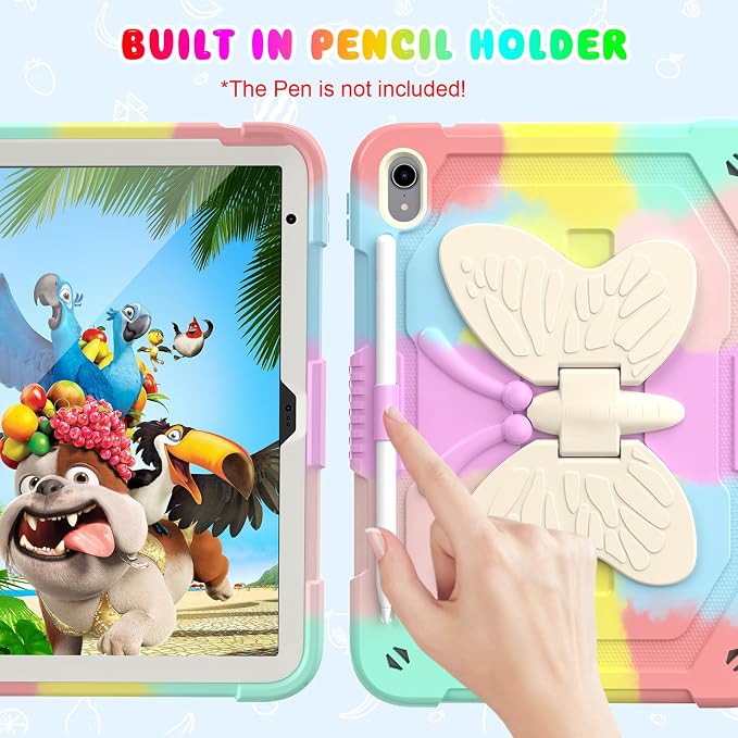 BLOSOMEET Cute Pink iPad A16 11th/10th Generation Case - Image 4