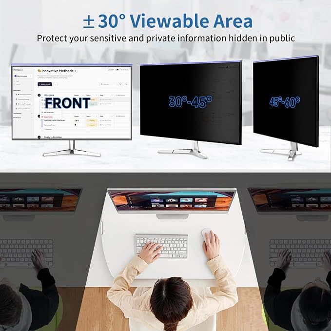 24 Inch Computer Privacy Screen - Image 3