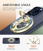 GVIEWIN Magnetic Phone Ring Holder, Compatible - Image 3