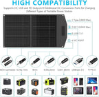MARBERO 100W Portable Solar Panel 100 Watt Foldable Solar Panel - Image 4