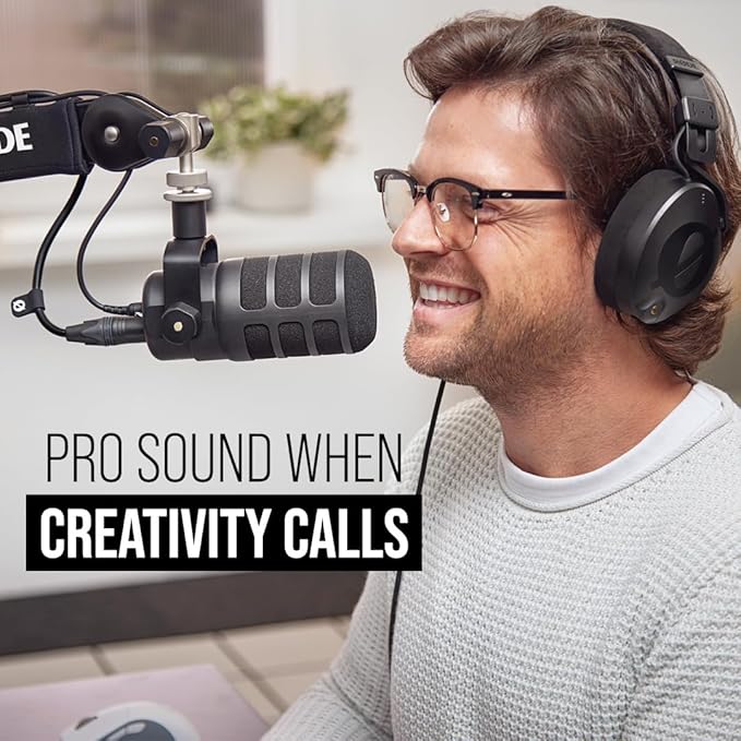 RØDE PodMic USB Versatile Dynamic Broadcast Microphone - Image 6