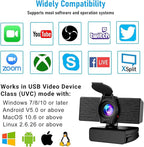 LITEPRO Webcam with Microphone & Privacy Cover, 1080P HD Web Computer Camera - Image 5