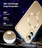 Magnetic for Samsung Galaxy S25 Edge Case Slim Soft Silicone Bumper Shockproof - Image 4