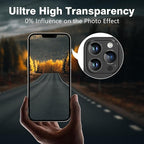 AGVEE 3+3 6 Pack for iPhone 14 Pro 6.1" / 14 Pro Max 6.7" Camera Lens Cover - Image 5