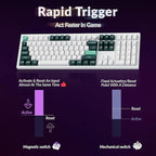 Keychron Q6 HE Wireless Custom Mechanical 100% Full Keyboard, 2.4 - Image 5