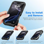 seacosmo for iPhone 16 Pro Case, Full Body Bumper - Image 8