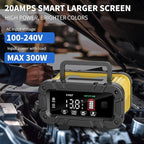 E-FAST 20A Smart Car Battery Charger, 12V 24V Maintainer & Desulfator - Image 6